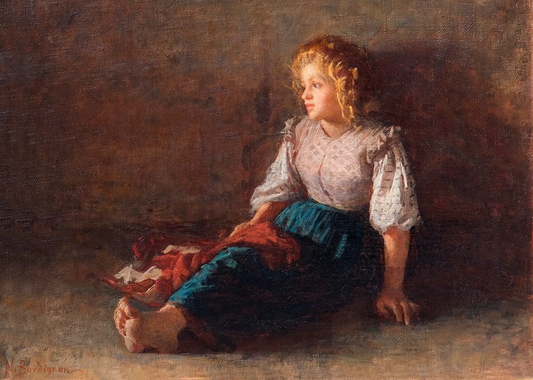 Noè Bordignon - Ragazza giovane